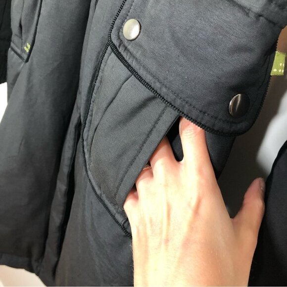 Soia &  Kyo Black Goose Down Toggle Jacket Size XS - Picture 9 of 10